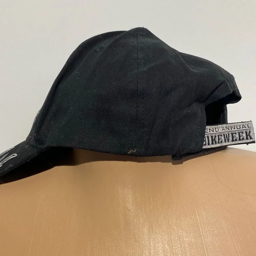 Men's Black 72th Annual Bike Week 2013‎ Daytona Beach Adjustable Baseball Cap